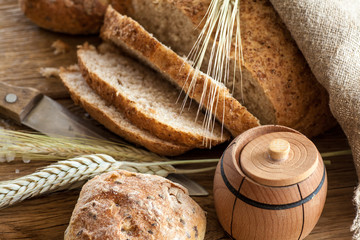 Homemade bread