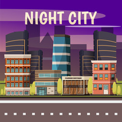 Poster - Night City Background