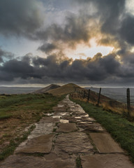 Wall Mural - Mam Tor Sunrise