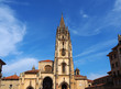 View of the Cathedral of Oviedo, Asturias, Spain