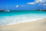 Fototapeta Na sufit - Cancun Playa Tortugas beach in Mexico