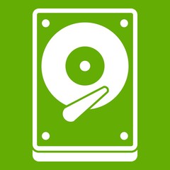 Poster - HDD icon green