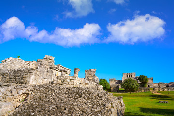 Poster - Tulum Mayan city ruins in Riviera Maya