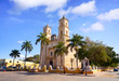 Valladolid San Gervasio church of Yucatan