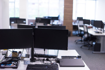 Wall Mural - Empty Modern Office