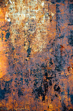 Close Up Image Of Rusty Metal