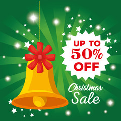 Poster - christmas sale banner background