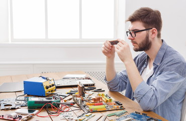 Poster - Technician upgrade of computer copy space