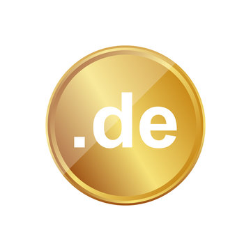 Gold Münze - .de URL