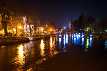 Canvas Print - treviso sile natale