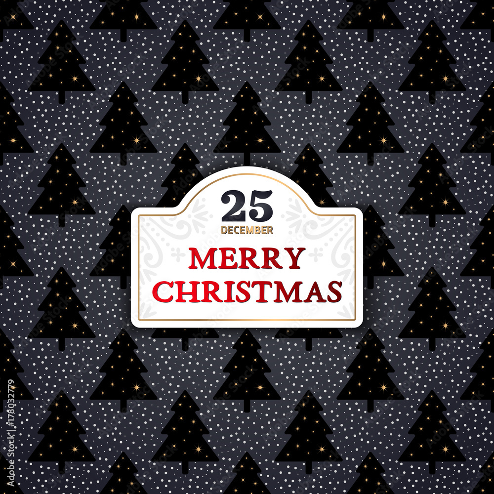 seamless retro gold texture Christmas patterns Stock Vector | Adobe Stock