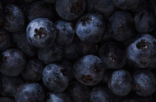 Fresh Blueberries Macro
