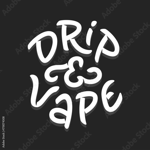 drip and vape t shirt design vector vintage illustration buy this stock vector and explore similar vectors at adobe stock adobe stock design vector vintage illustration