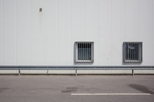 White Wall, Two Barred Windows, Crash Barriers