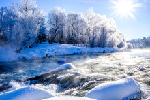 River In Winter