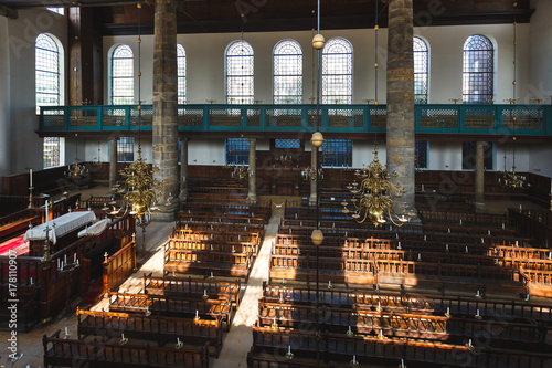 Zdjęcie XXL Synagoga Portugalska w Amsterdamie