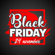 © iryna - Black Friday sale poster. Black Friday inscription design template. Flat designed banner.