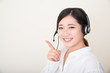 © ahirao - young asian woman with headset