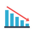 © A Oleksii - Bar Chart Vector Icon. Flat icon isolated on the white background. Editable EPS file. Vector illustration.