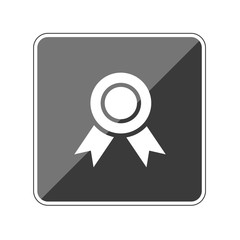 Sticker - Medaille - Reflektierender App Button