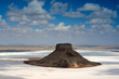 On the Ustyurt Plateau. Desert and plateau Ustyurt or Ustyurt plateau is located in the west of Central Asia, particulor in Kazakhstan, Turkmenistan and Uzbekistan.