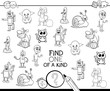 © Igor Zakowski - one of a kind cartoon game coloring book