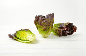 Poster - fresh Romaine lettuce