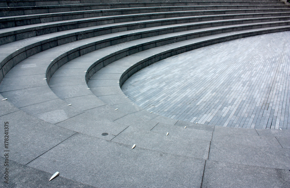 staircase amphitheater Stock Photo | Adobe Stock