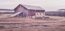 Old Barn In The North Of Scandinavia