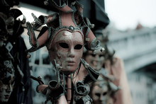 The Typical Carnival Masks Of Venice