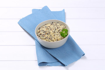 Sticker - bowl of wild rice