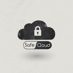 Wall Mural - Safe Cloud