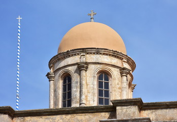 orthodox monastery on island Crete,Grece