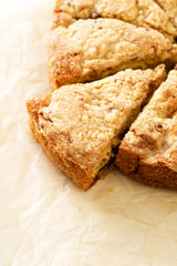 Wall Mural - homemade apple cake with streusel