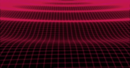 Poster - waves on a grid, abstract background , alpha channel