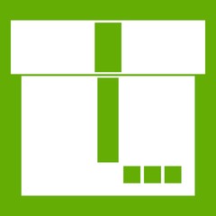 Poster - Box icon green