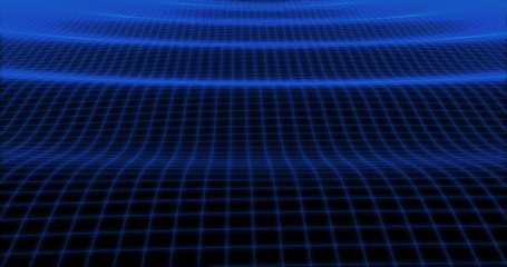 Poster - waves on a grid, abstract background , alpha channel