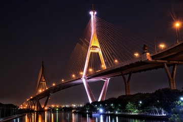 Poster - Hang bridge is an engineering work.