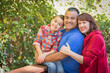 © Andy Dean - Mixed Race Caucasian and Hispanic Family At The Park.