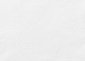 Wall Mural - white canvas burlap texture background with cotton fabric pattern in light grey for arts painting ba
