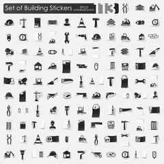 Sticker - Set of building stickers