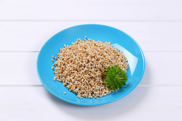 Wall Mural - cooked pearl barley