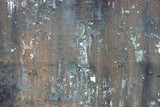 Fototapeta Kamienie - Серо коричневый фон из фрагмента стены из железа