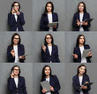 © Prostock-studio - Collage of business woman emotions