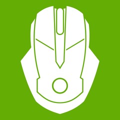 Poster - Computer mouse icon green