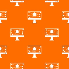 Poster - Monitor chip pattern seamless