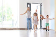 © Africa Studio - Happy family entering new house