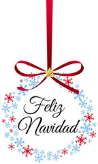 Sticker - Feliz Navidad