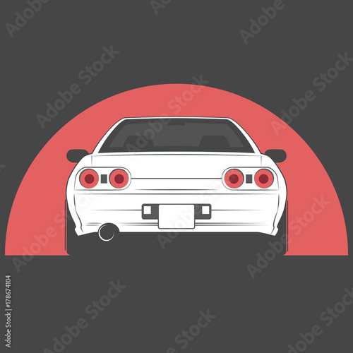 vector-sport-japan-car-car-sketch-back-view