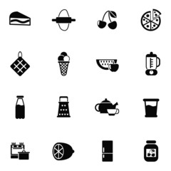 kitchen icon set